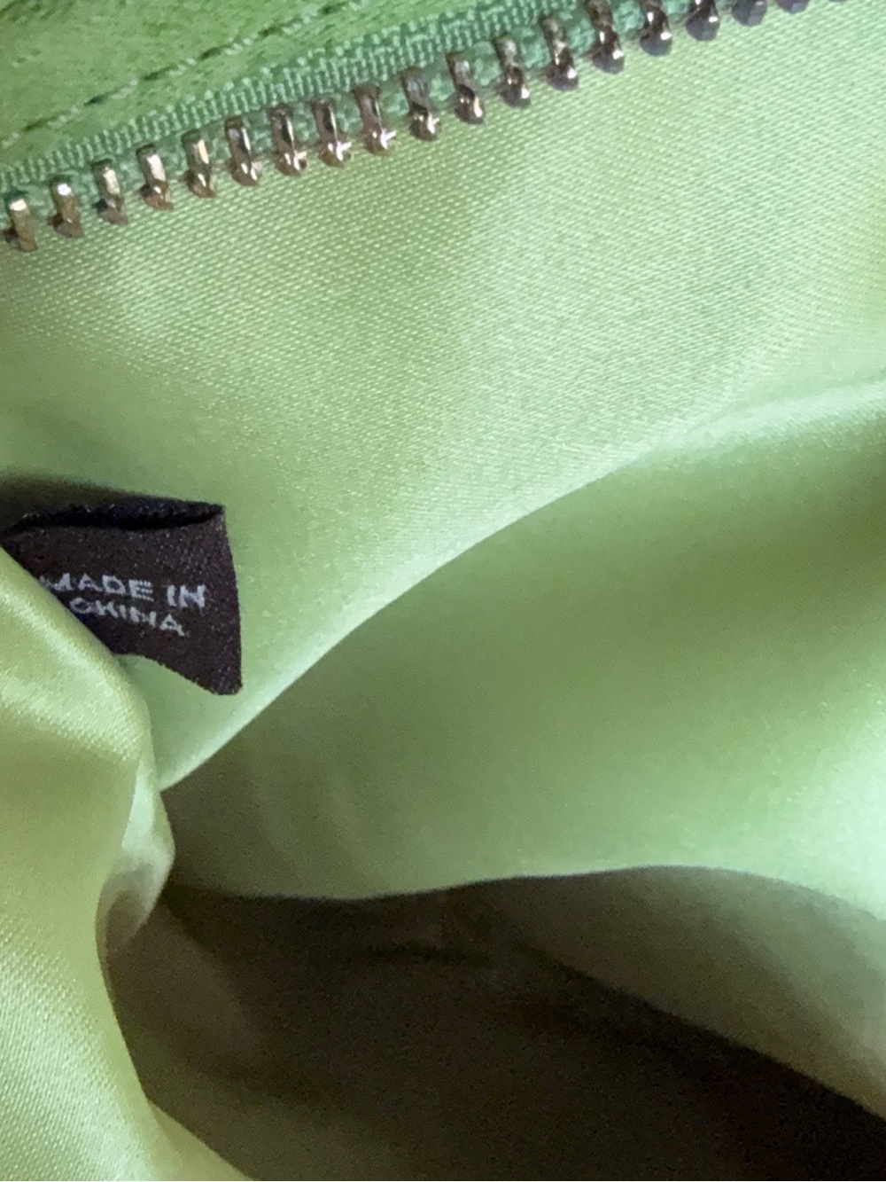 COACH AMA Satin Lime Green - Picture 9 of 9